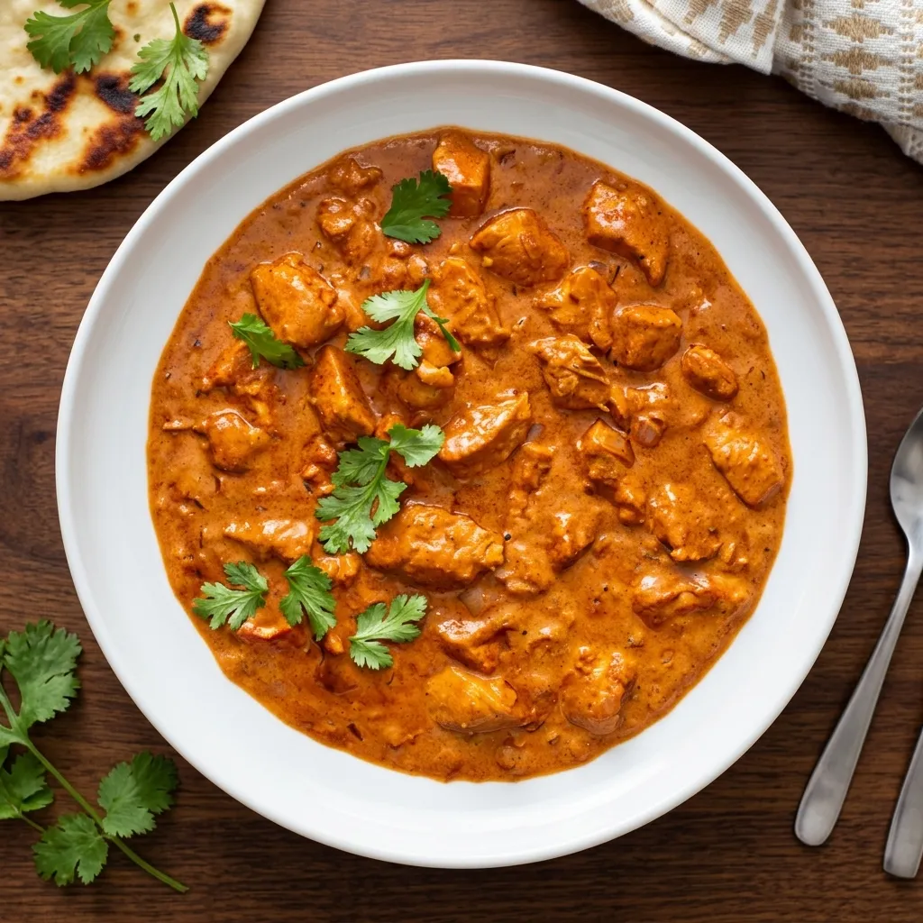 Butter Chicken at Indian Craft Edgemont, Edmonton